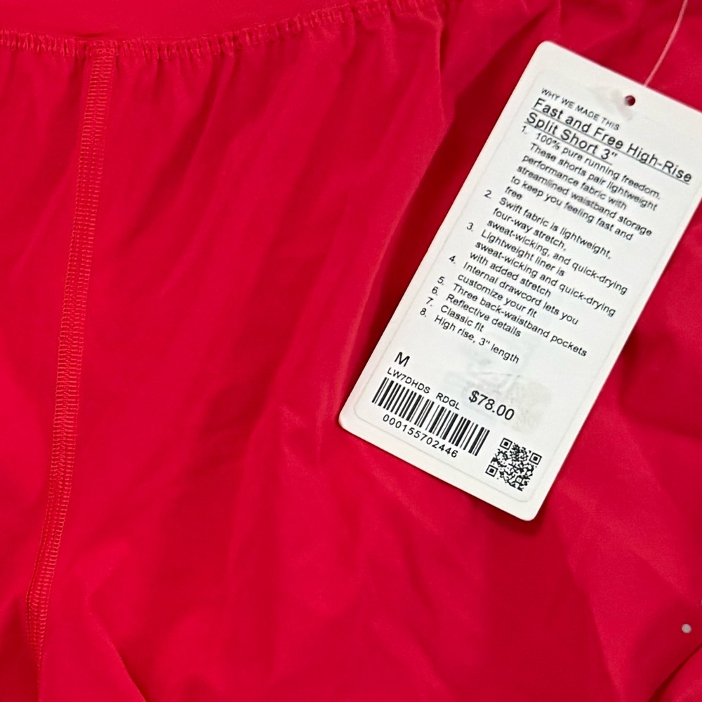 lululemon Fast and Free HR Split Short - Picture 4 of 5